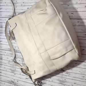 NWT Marni Off White Leather Tote Satchel